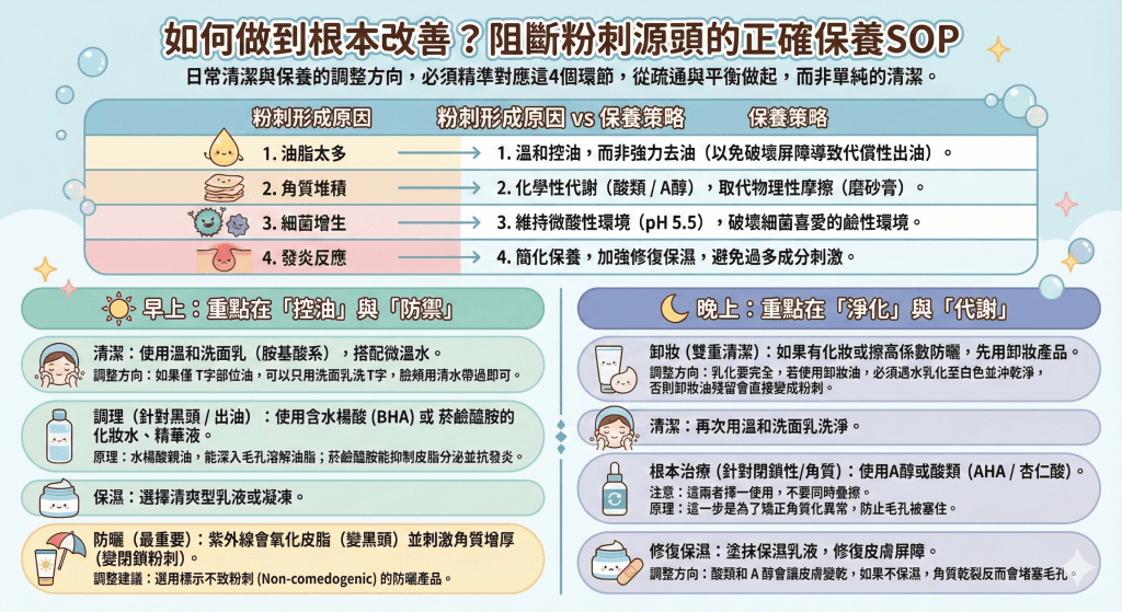 如何做到根本改善粉刺?
